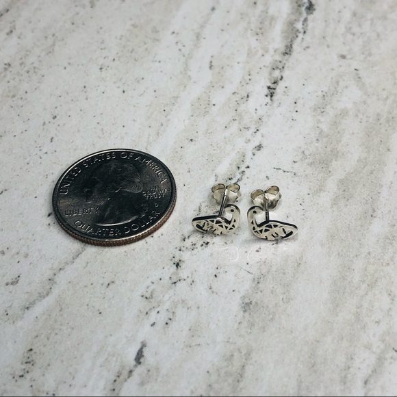 925 Sterling Silver Dinosaur Earrings - Picture 10 of 16